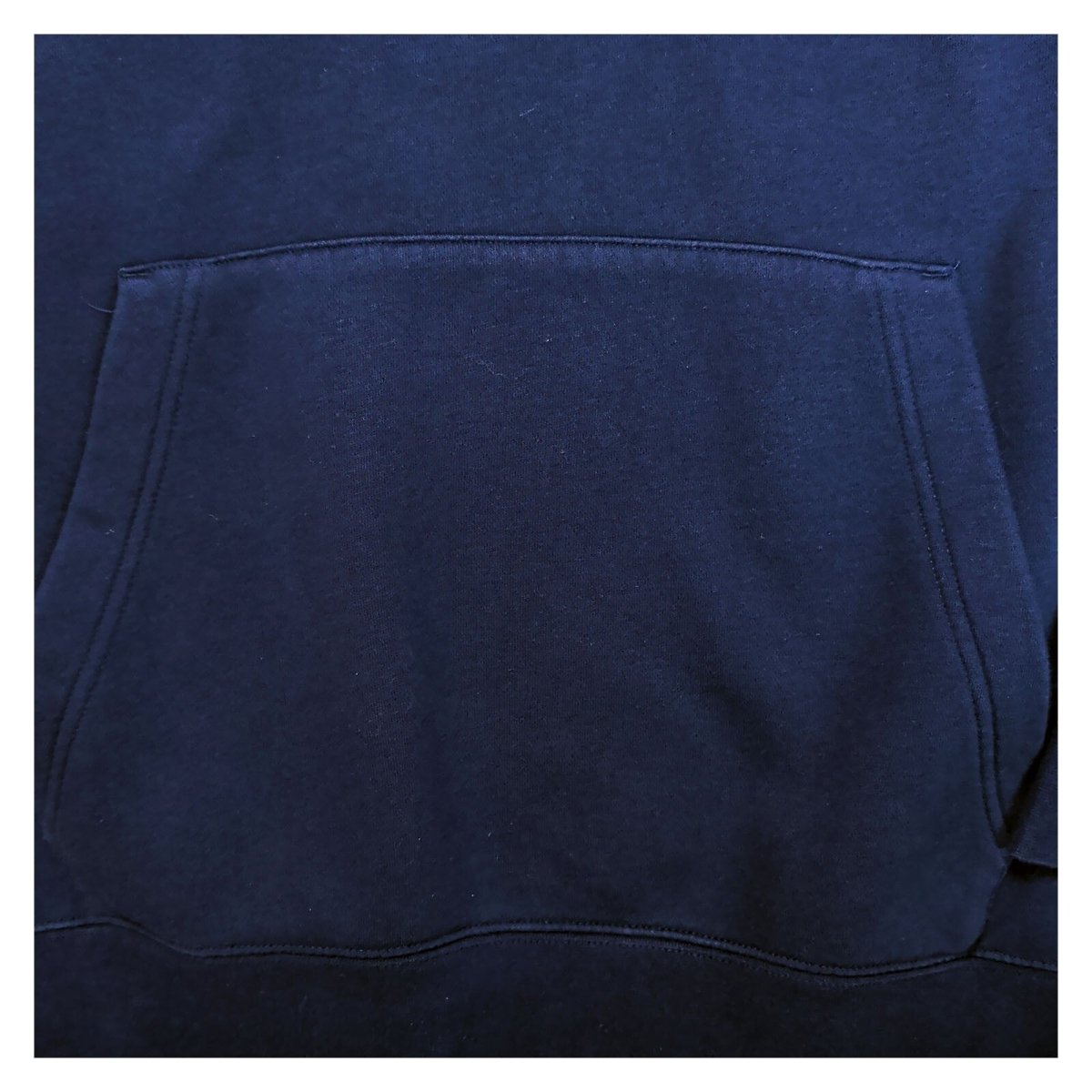 Nike Mens Hoodie Large Navy Blue Embroidered Logo Cotton – product photo 4 | RewearableUK