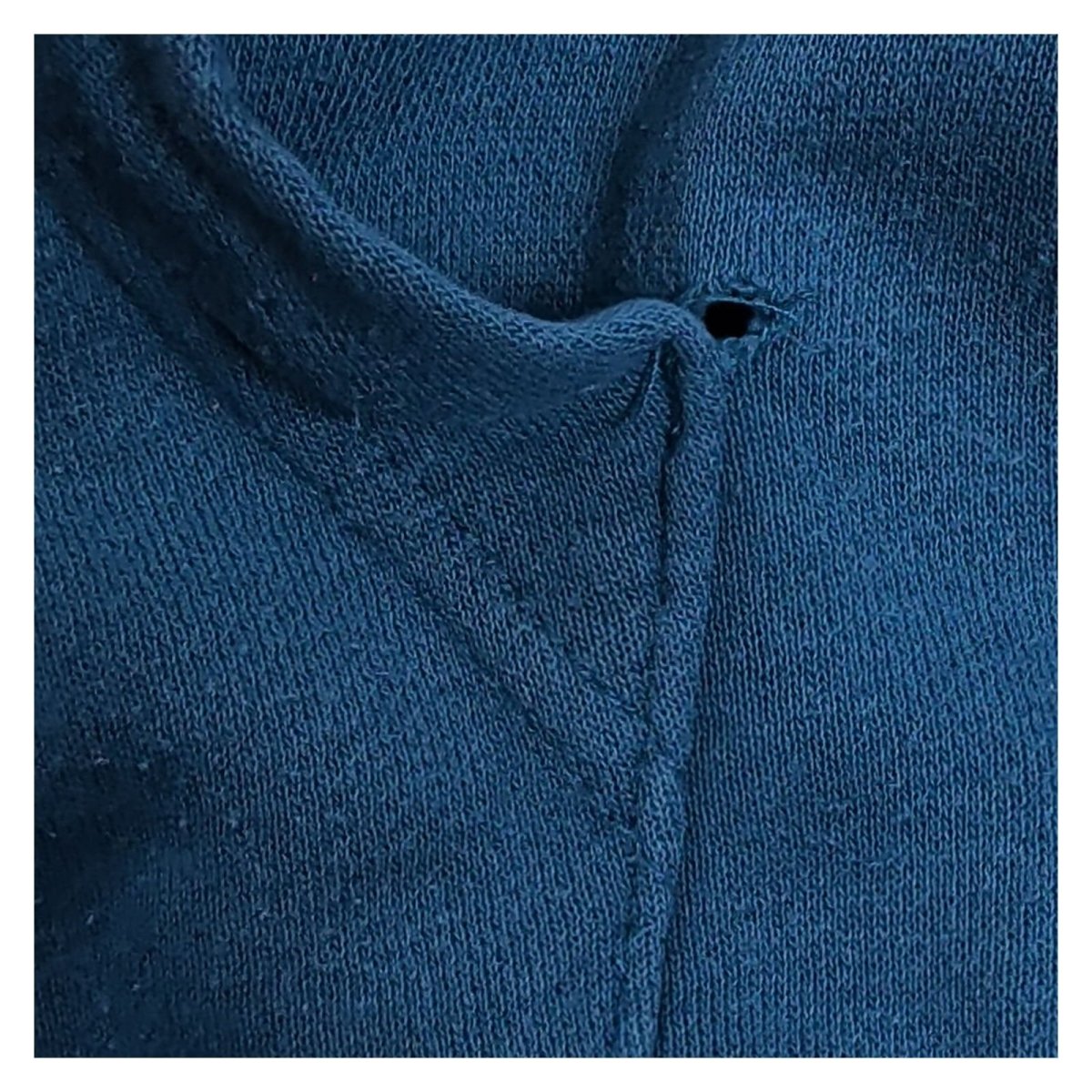 Nike Men's Hoodie S Blue Cotton Blend Casual Logo Sweatshirt – product photo 3 | RewearableUK