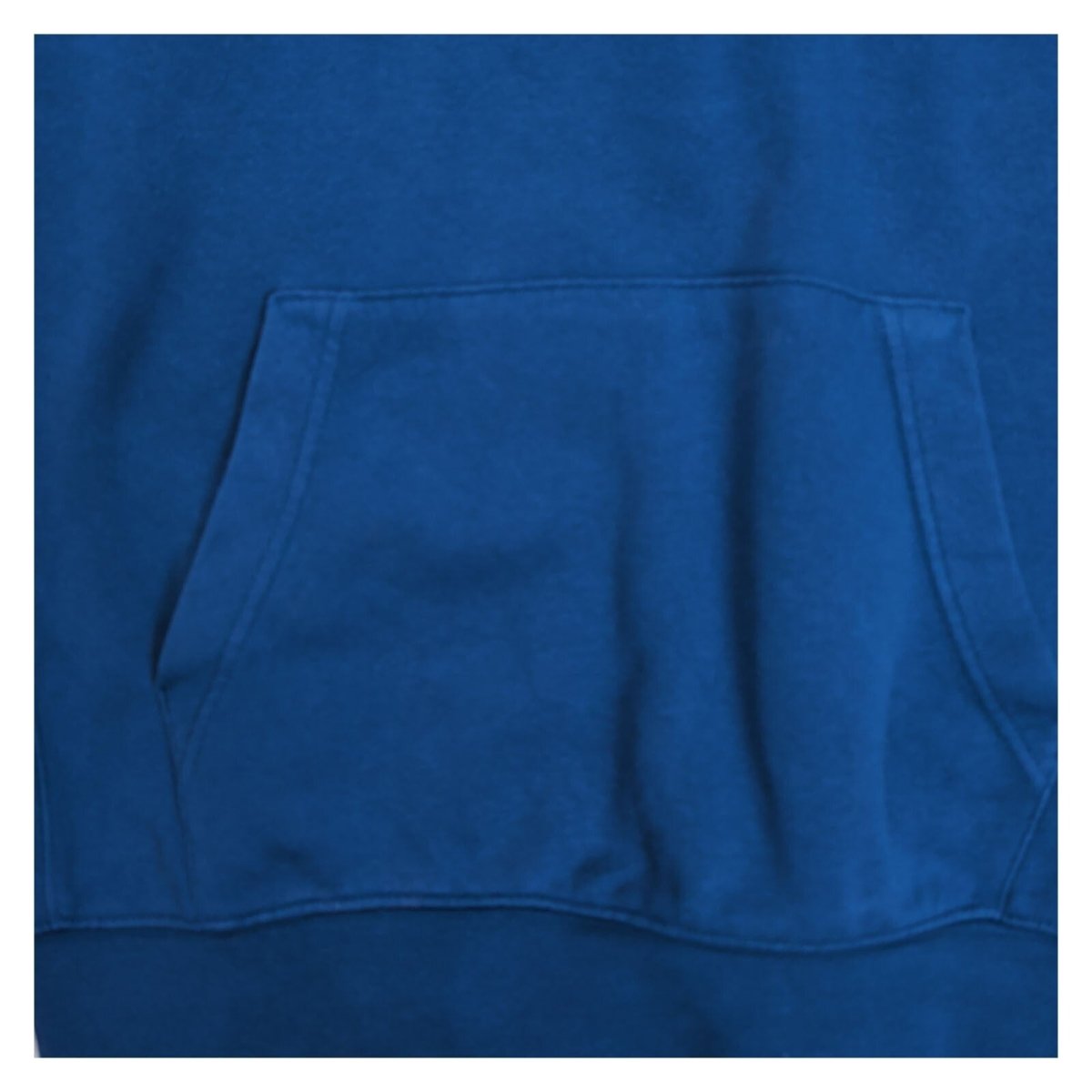 Nike Men's Hoodie S Blue Cotton Blend Casual Logo Sweatshirt – product photo 4 | RewearableUK