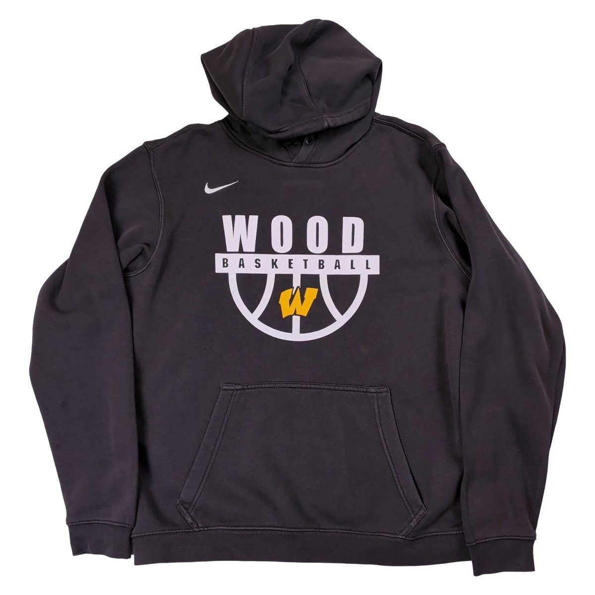 Nike Men's Wood Basketball Graphic Hoodie M Black – product photo 1 | RewearableUK