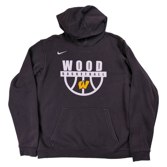 Nike Men's Wood Basketball Graphic Hoodie M Black – product photo 1 | RewearableUK