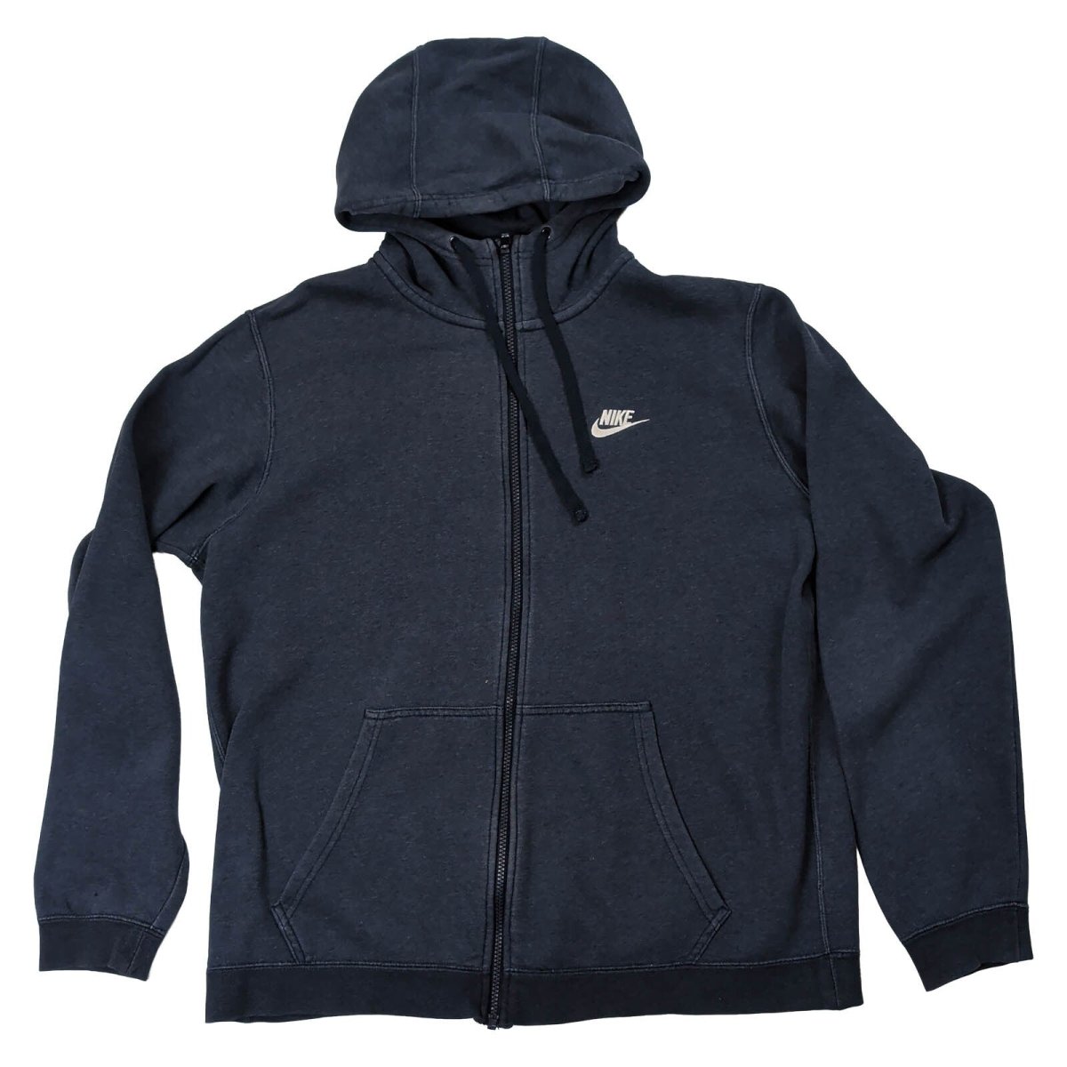 Nike Men's Full Zip Logo Hoodie L Navy – product photo 1 | RewearableUK