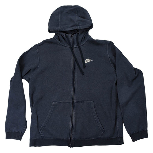 Nike Men's Full Zip Logo Hoodie L Navy – product photo 1 | RewearableUK
