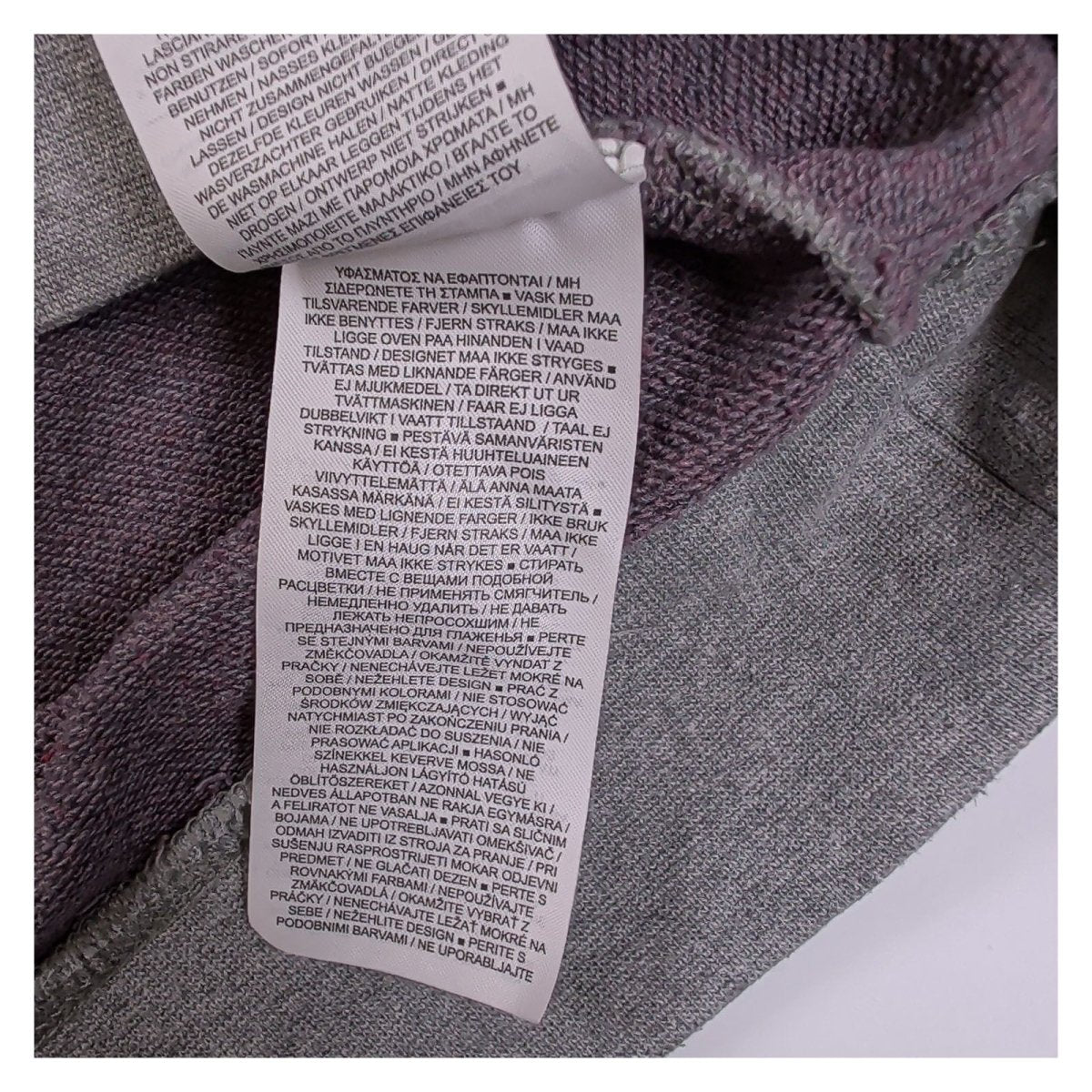 Nike Mens Sweatshirt Large Grey Embroidered Logo 80% Cotton 20% Polyester – product photo 7 | RewearableUK