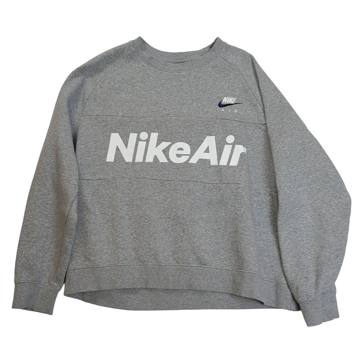 Nike Men's Sweatshirt Large Grey Nike Air Graphic – product photo 1 | RewearableUK