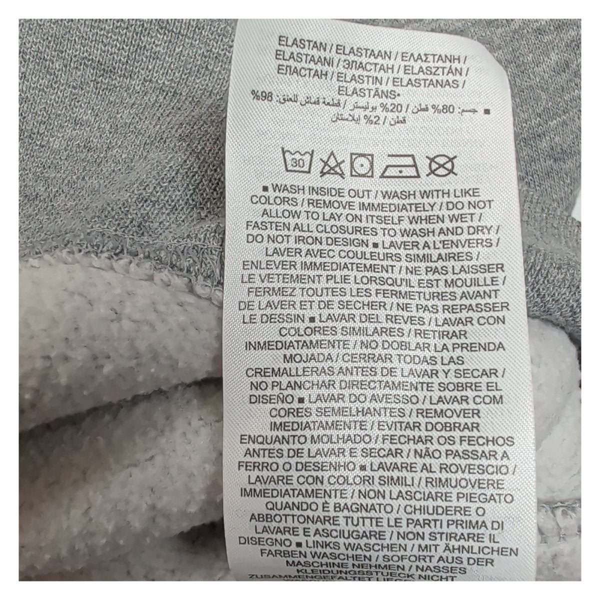 Nike Men's Sweatshirt Large Grey Nike Air Graphic – product photo 6 | RewearableUK
