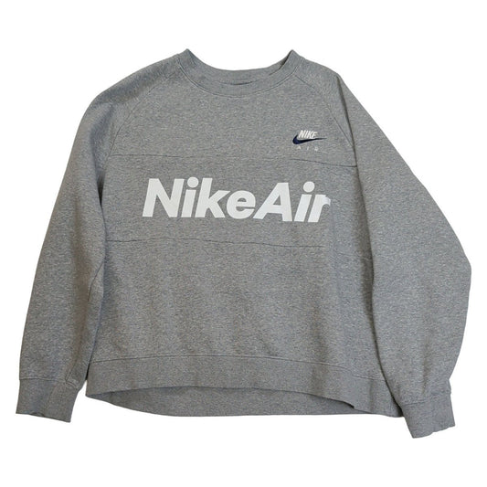 Nike Men's Sweatshirt Large Grey Nike Air Graphic – product photo 2 | RewearableUK