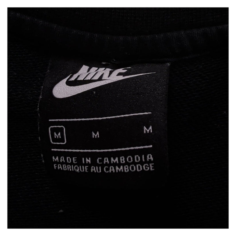 Nike Mens Sweatshirt M Black Embroidered Logo Cotton – product photo 4 | RewearableUK