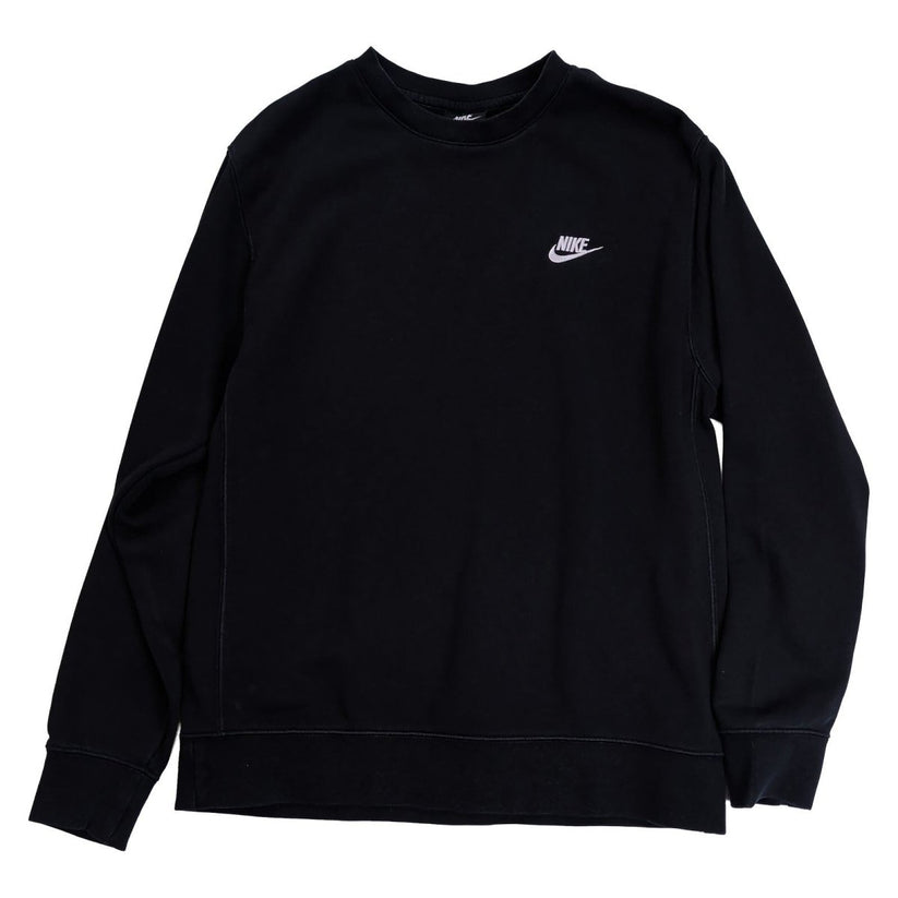 Nike Mens Sweatshirt M Black Embroidered Logo Cotton – product photo 7 | RewearableUK
