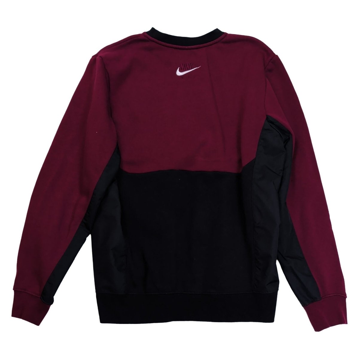 Nike Men's Sweatshirt Small Burgundy Black NikeAir Graphic – product photo 4 | RewearableUK