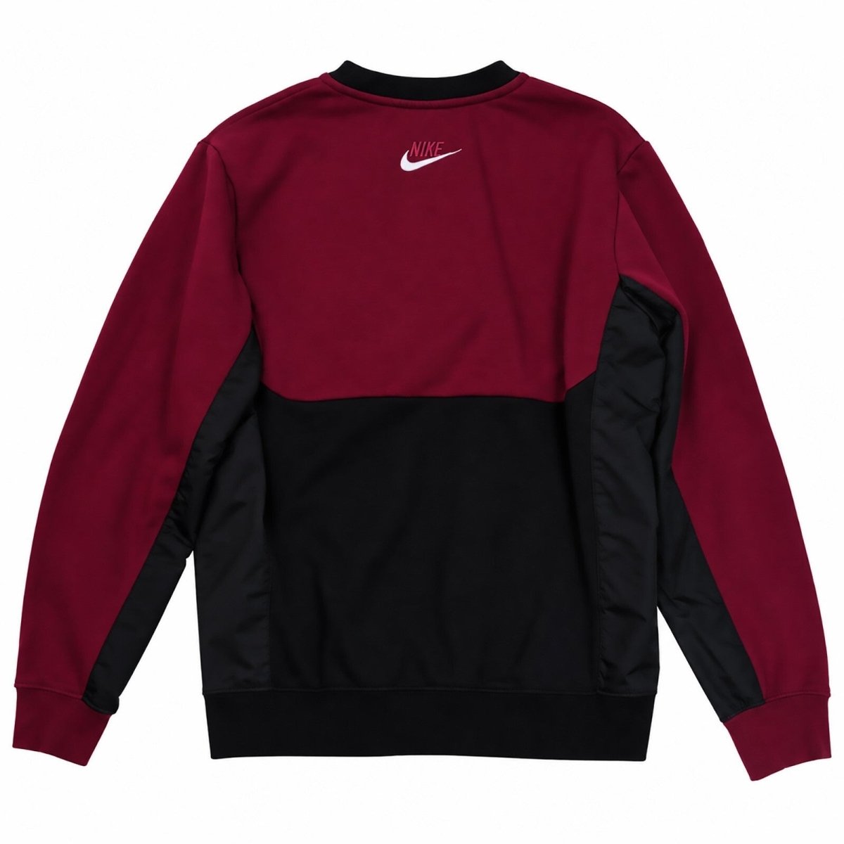 Nike Men's Sweatshirt Small Burgundy Black NikeAir Graphic – product photo 2 | RewearableUK