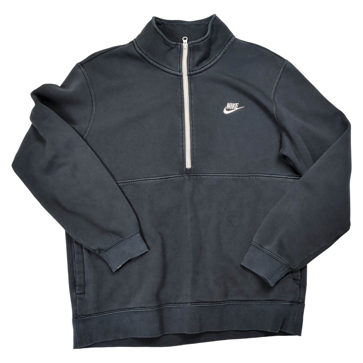 Nike Men's Quarter Zip Sweatshirt L Dark Navy – product photo 2 | RewearableUK