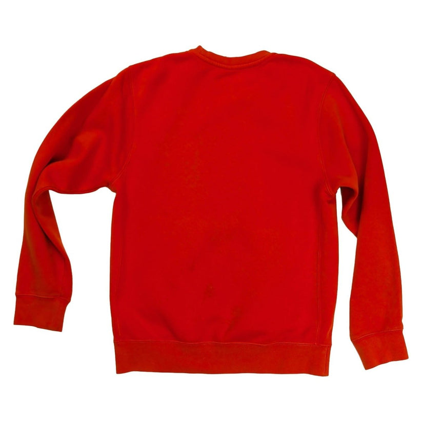 Nike Red Sweatshirt XS Crew Neck Embroidered Swoosh Logo Fleece Pullover – product photo 6 | RewearableUK