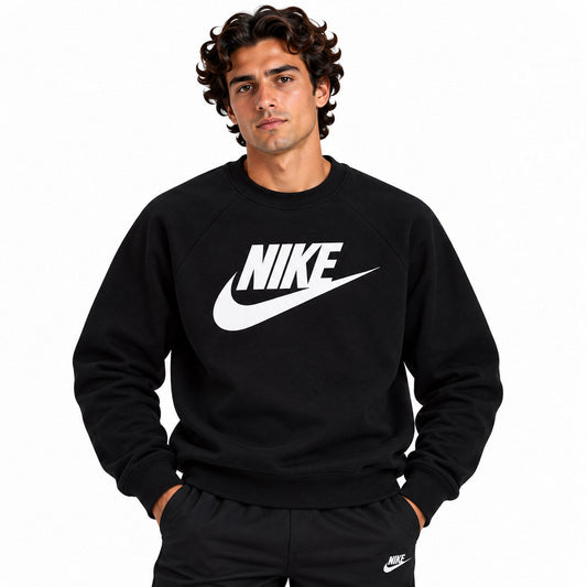 Nike Unisex Black Large Logo Sweatshirt XS – Sweatshirt product photo 1 | RewearableUK