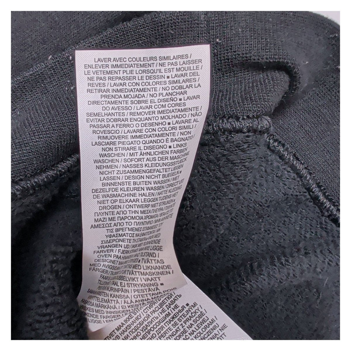 Nike Unisex Sweatshirt XS Black Large Logo Cotton – product photo 6 | RewearableUK