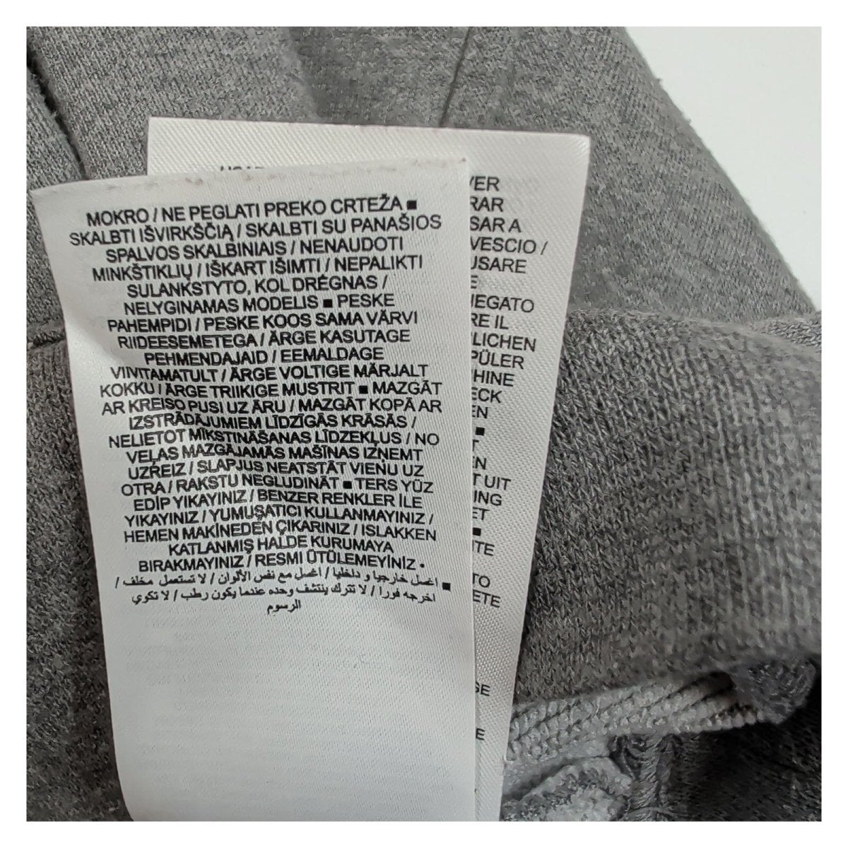 Nike Women Sweatshirt XS Grey Embroidered Swoosh 61% Cotton 39% Polyester – product photo 3 | RewearableUK