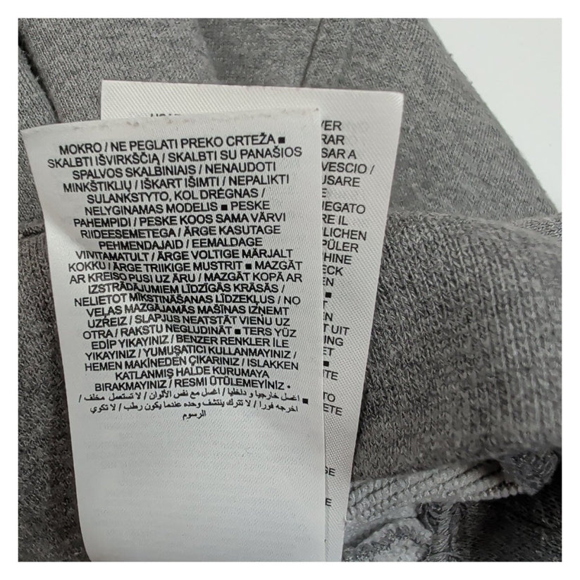 Nike Women Sweatshirt XS Grey Embroidered Swoosh 61% Cotton 39% Polyester – product photo 3 | RewearableUK