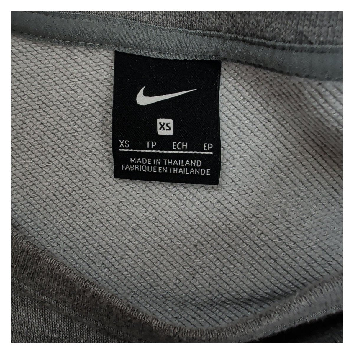 Nike Women Sweatshirt XS Grey Embroidered Swoosh 61% Cotton 39% Polyester – product photo 5 | RewearableUK