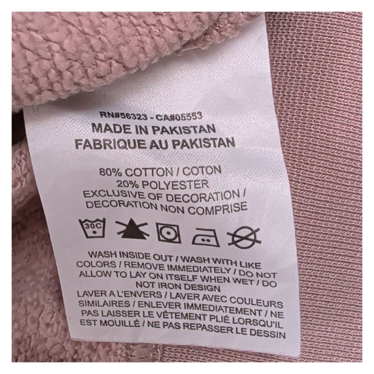 Nike Women Sweatshirt XS Pink Embroidered Swoosh 80% Cotton 20% Polyester – product photo 7 | RewearableUK