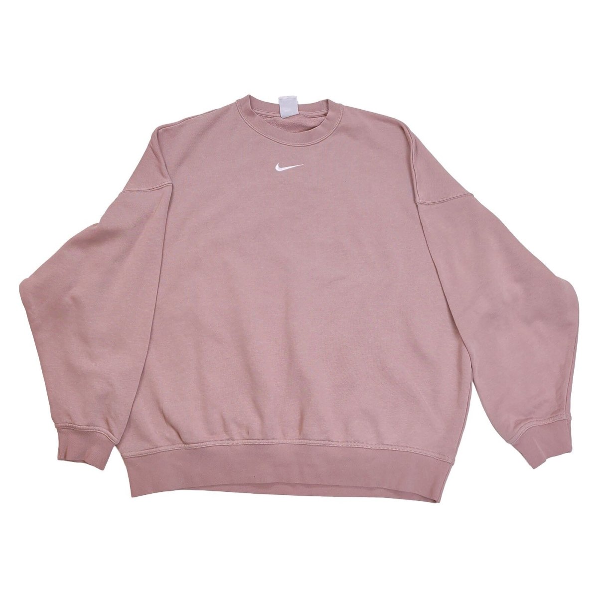 Nike Women Sweatshirt XS Pink Embroidered Swoosh 80% Cotton 20% Polyester – product photo 2 | RewearableUK