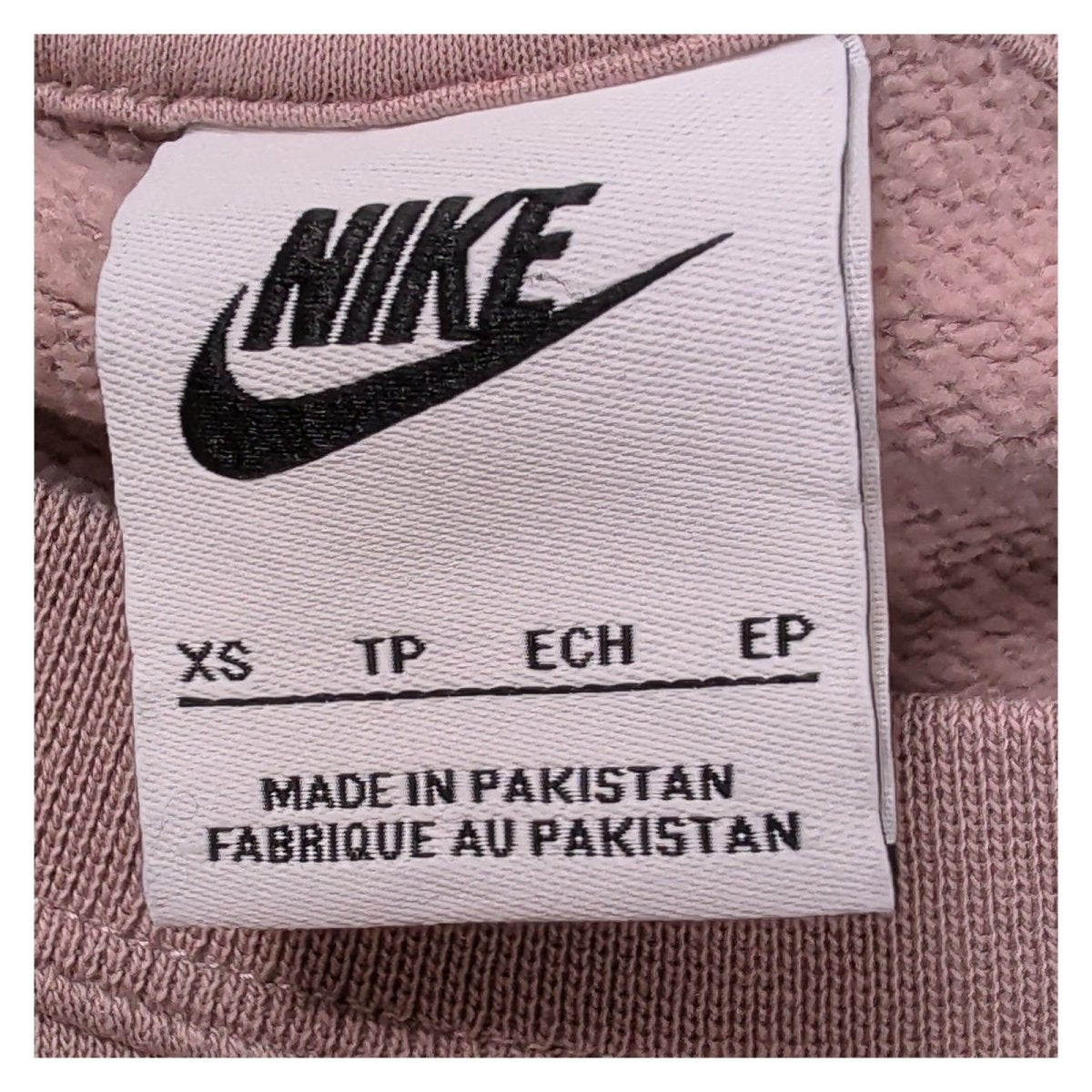 Nike Women Sweatshirt XS Pink Embroidered Swoosh 80% Cotton 20% Polyester – product photo 8 | RewearableUK