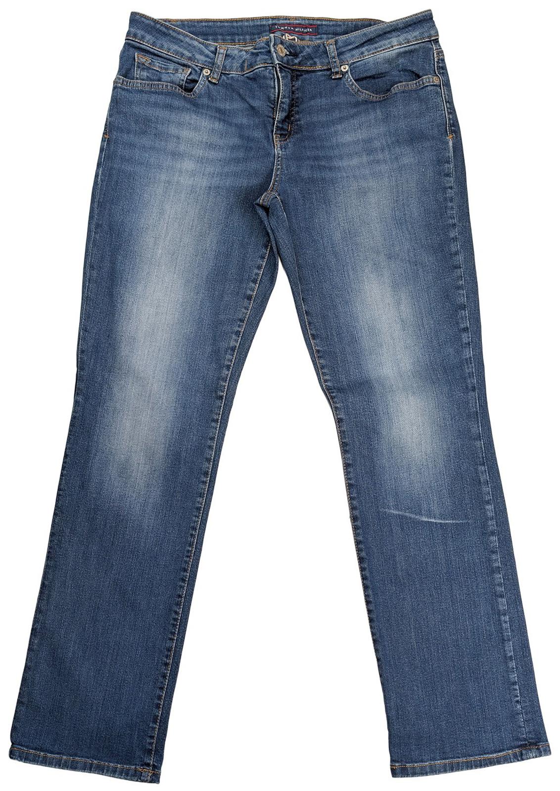 ommy Hilfiger Straight Jeans Size 10 R Blue Stretch Medium Wash Denim Womens by Tommy Hilfiger – | RewearableUK