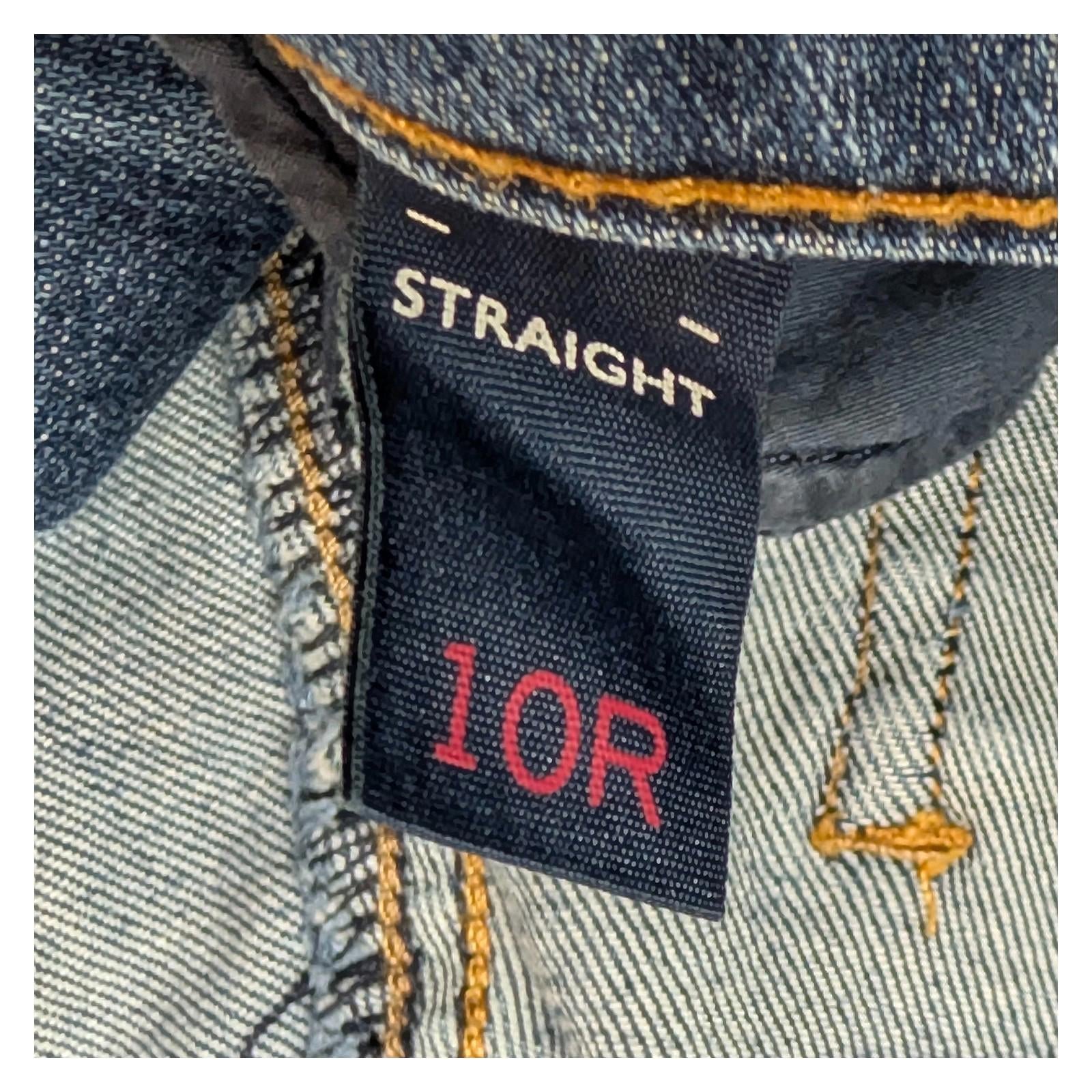 ommy Hilfiger Straight Jeans Size 10 R Blue Stretch Medium Wash Denim Womens by Tommy Hilfiger – | RewearableUK