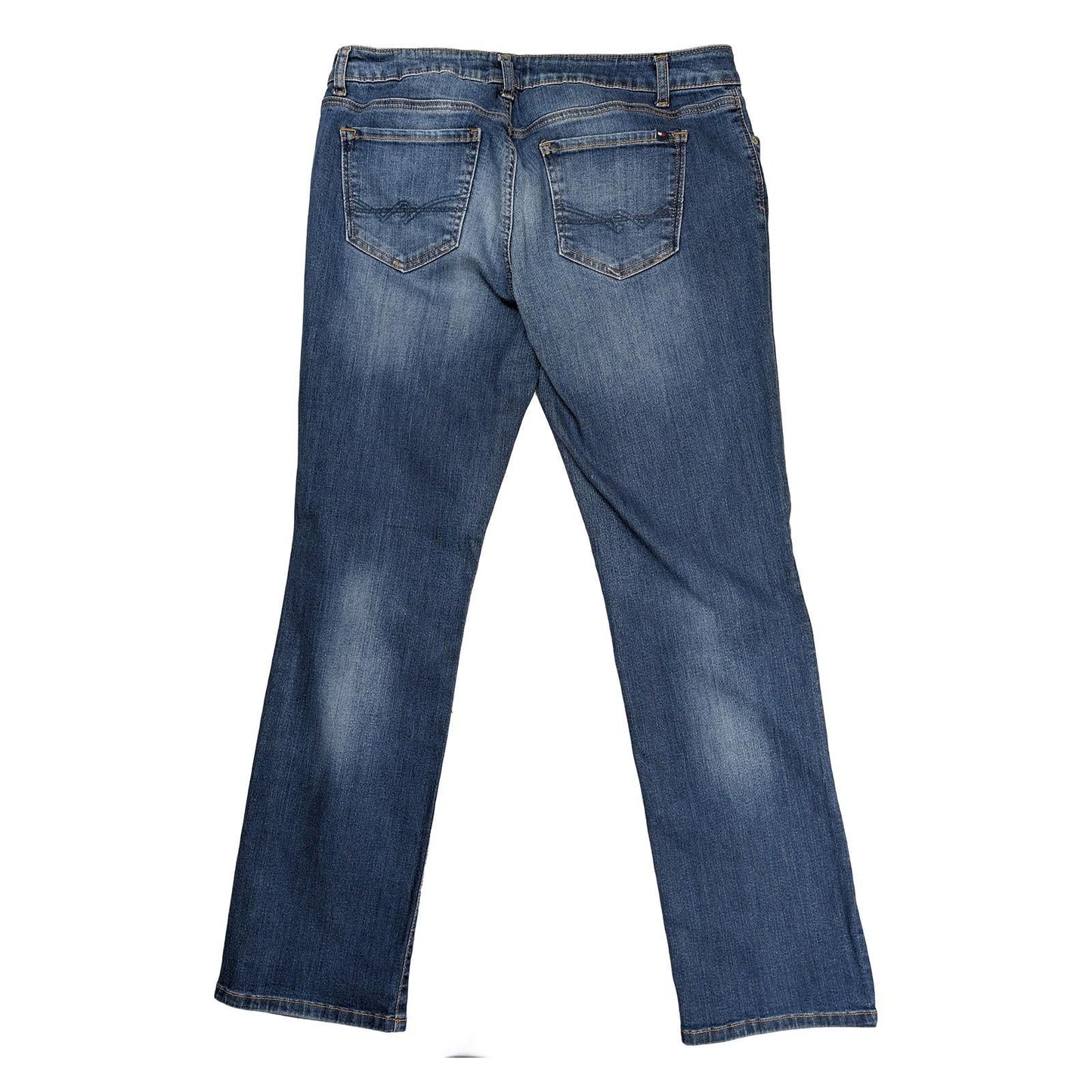 ommy Hilfiger Straight Jeans Size 10 R Blue Stretch Medium Wash Denim Womens by Tommy Hilfiger – | RewearableUK