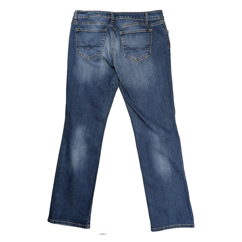 ommy Hilfiger Straight Jeans Size 10 R Blue Stretch Medium Wash Denim Womens by Tommy Hilfiger – | RewearableUK