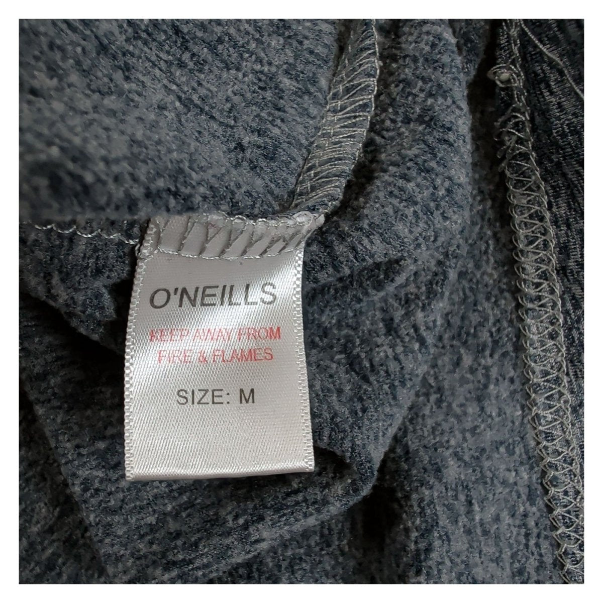 O'Neill Mens Hoodie Size M Blue Reflective Details – product photo 8 | RewearableUK