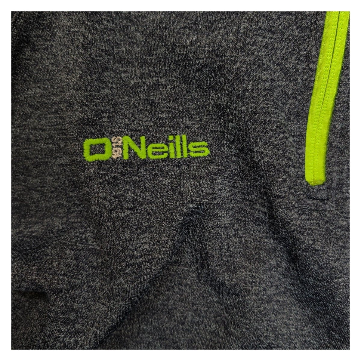 O'Neills Men's Sweatshirt Medium Grey Neon Striped – product photo 4 | RewearableUK
