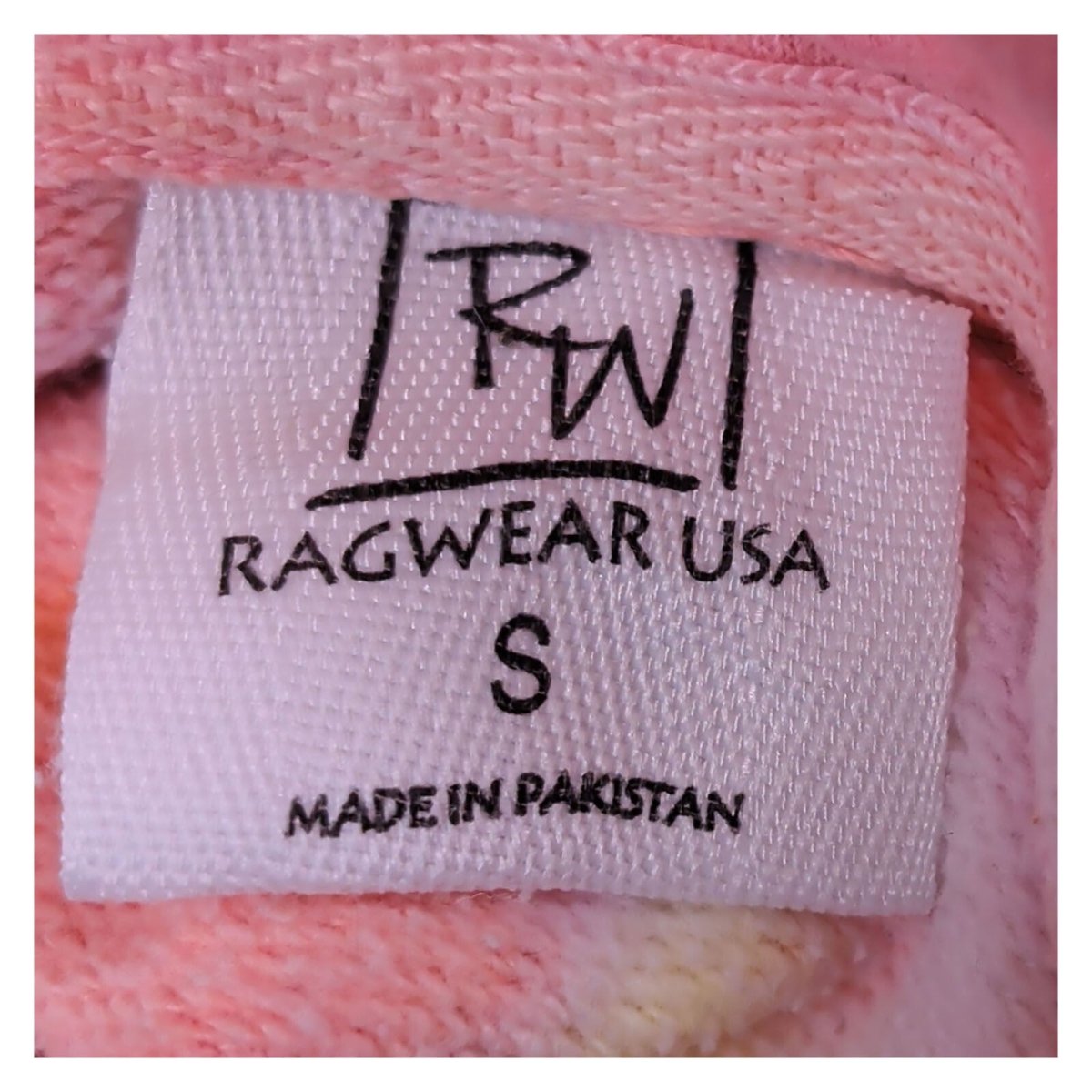Oregon Coast Bandon Tie Dye Hoodie RMW Ragwear USA Size S Pastel Pullover – product photo 3 | RewearableUK