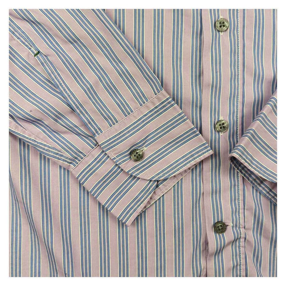 Paul Smith Striped Long Sleeve Shirt Purple | Men's Large – Shirt product photo 5 | RewearableUK