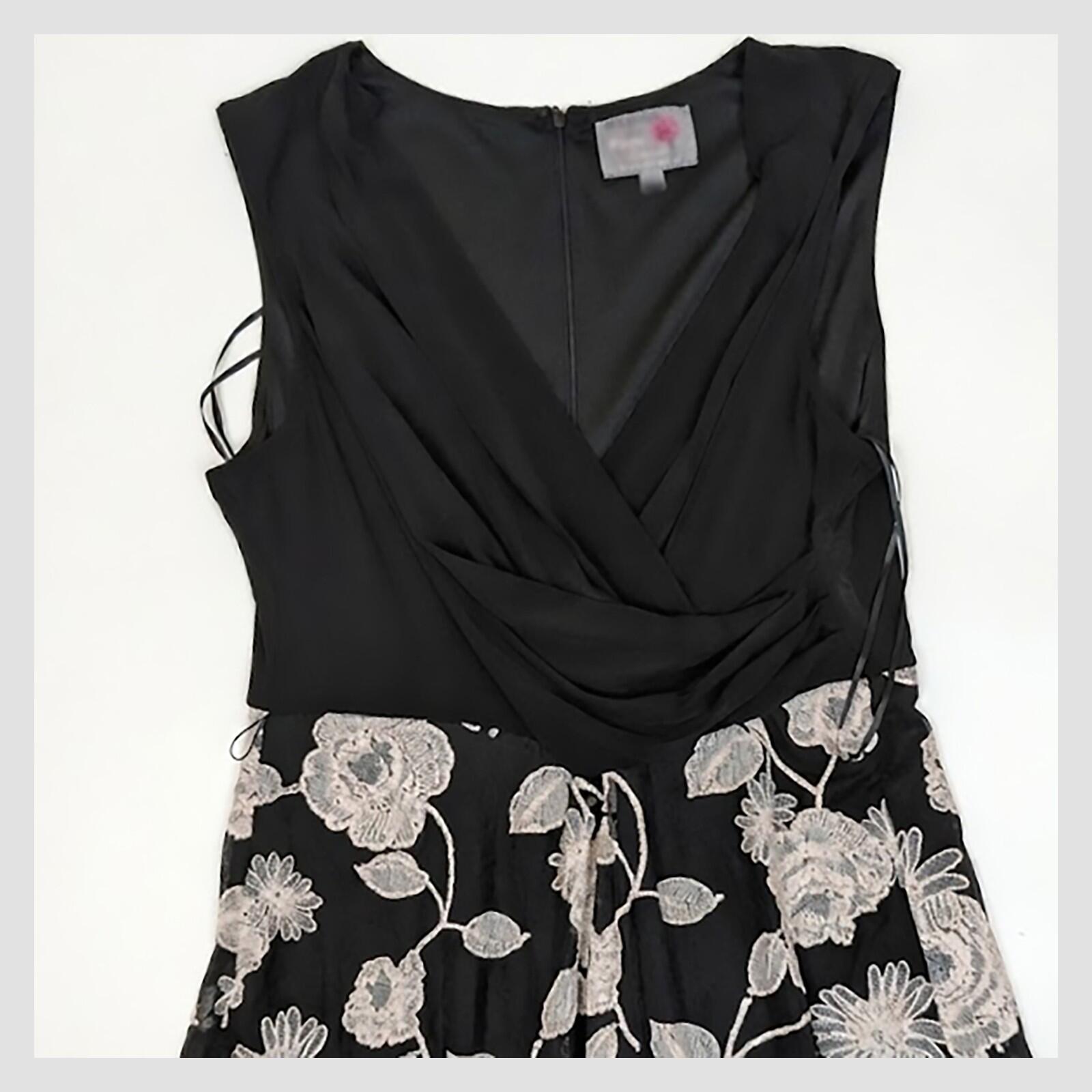 Phase Eight Black White Floral Maxi Dress UK 18 Sleeveless Occasion by Phase Eight – DRESSING | RewearableUK