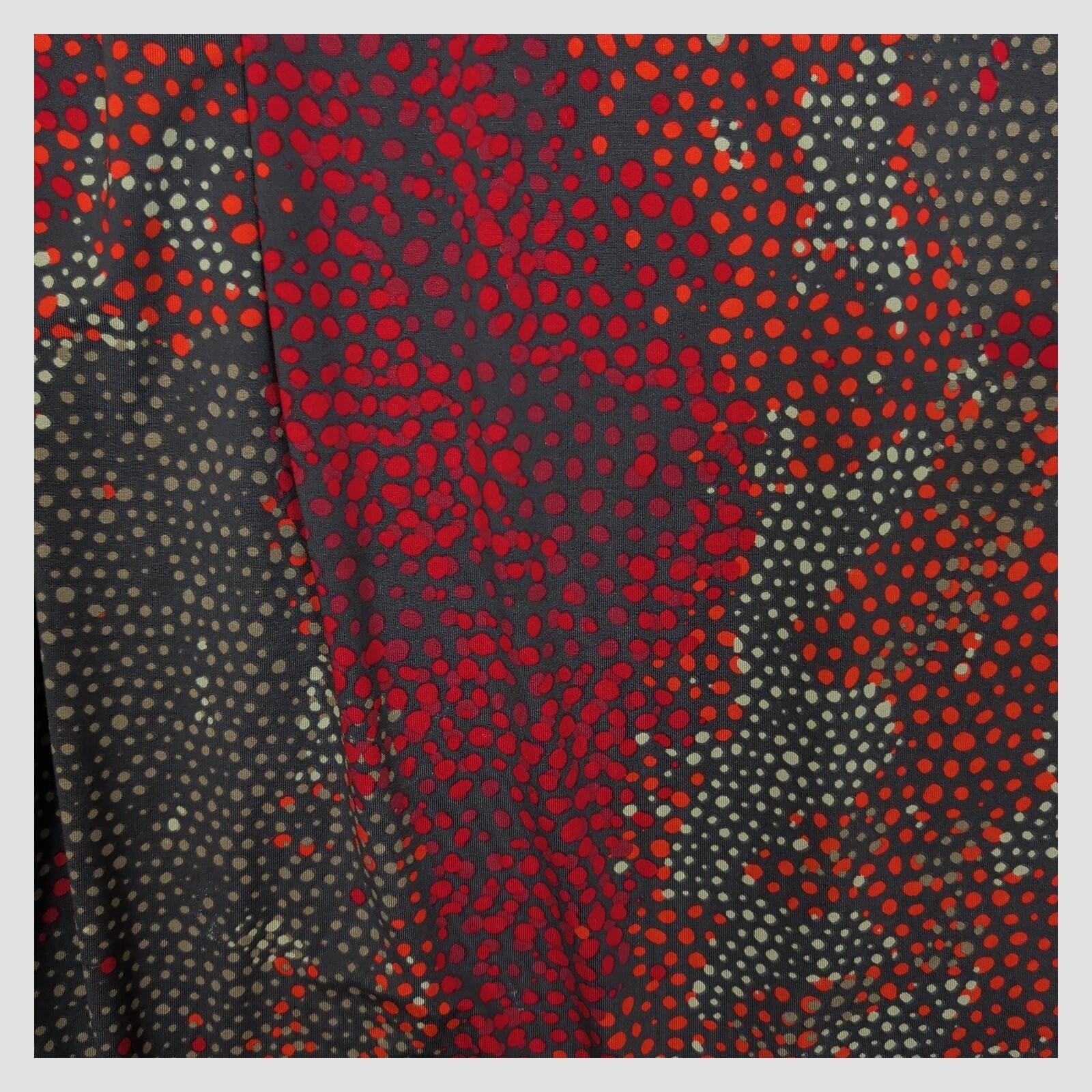 Phase Eight Red Brown Ruched Sheath Dress UK 14 Sleeveless Print Occasion by Phase Eight – | RewearableUK