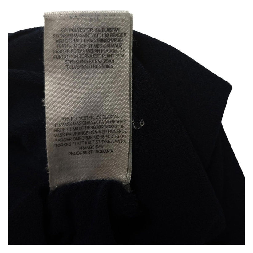 Phase Eight Top Blouse UK 14 Navy Blue Cape Sleeve Overlay Smart Party by Phase Eight – | RewearableUK