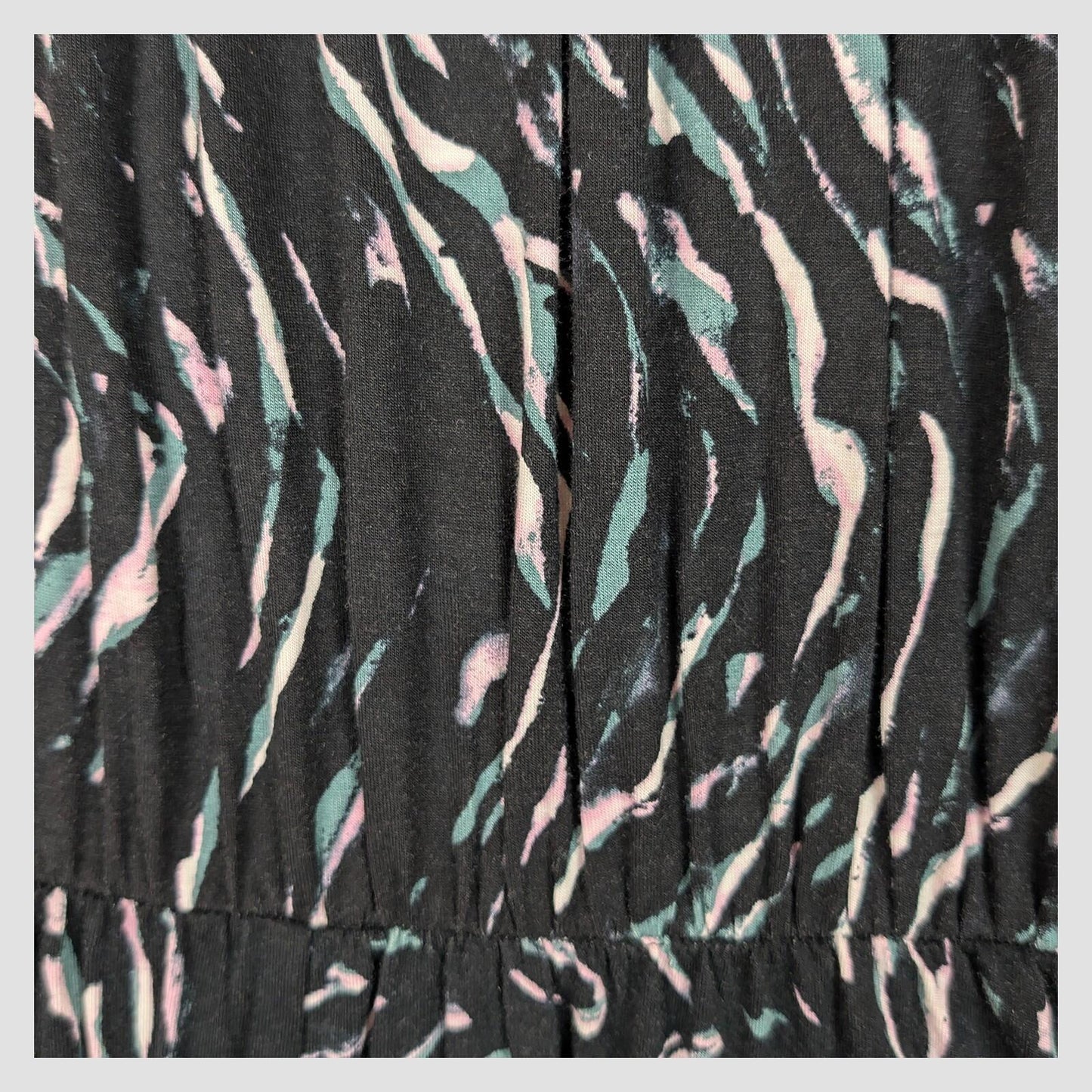 Phase Eight Womens Abstract Print High Neck Midi Dress UK 10 Black by Phase Eight – | RewearableUK
