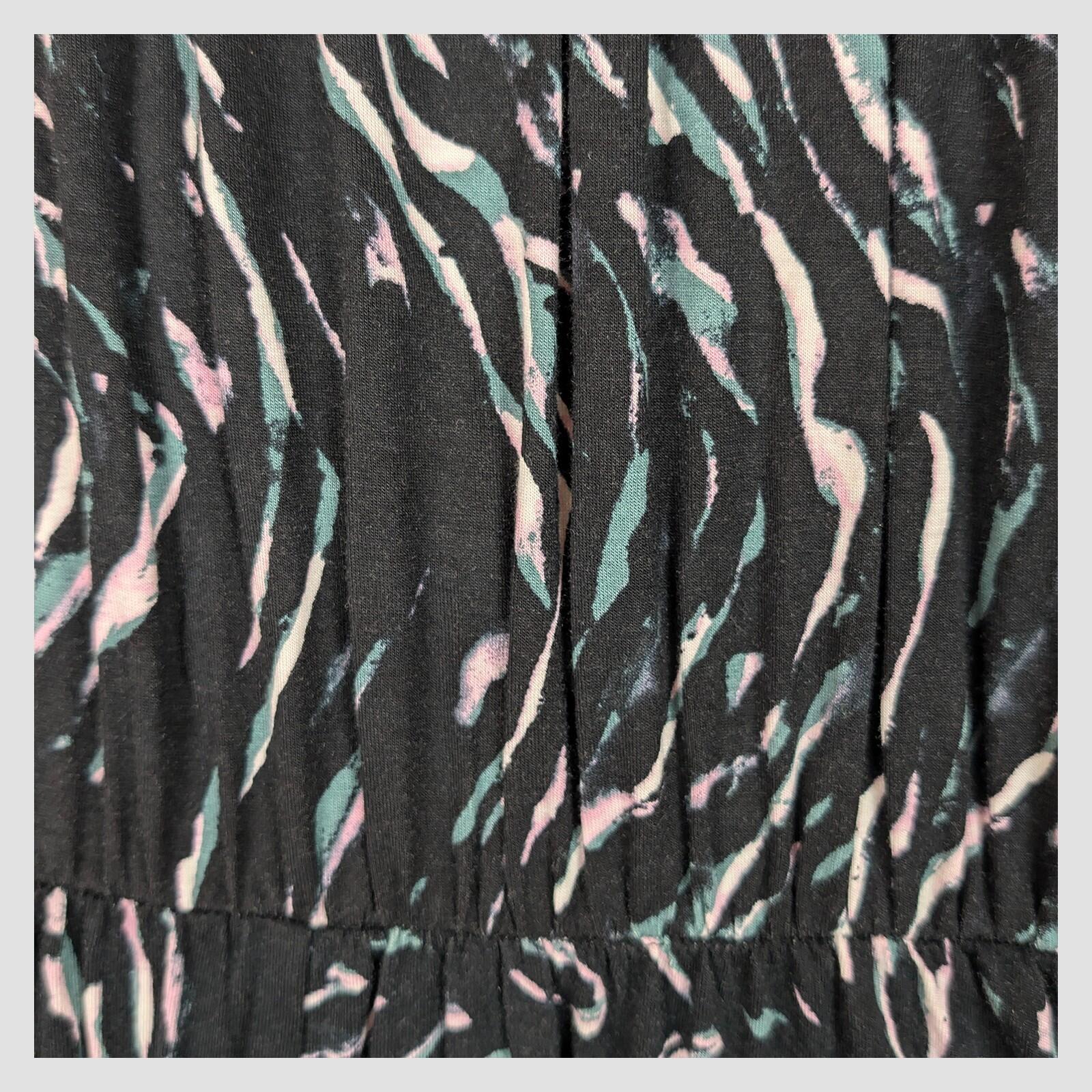 Phase Eight Womens Abstract Print High Neck Midi Dress UK 10 Black by Phase Eight – | RewearableUK