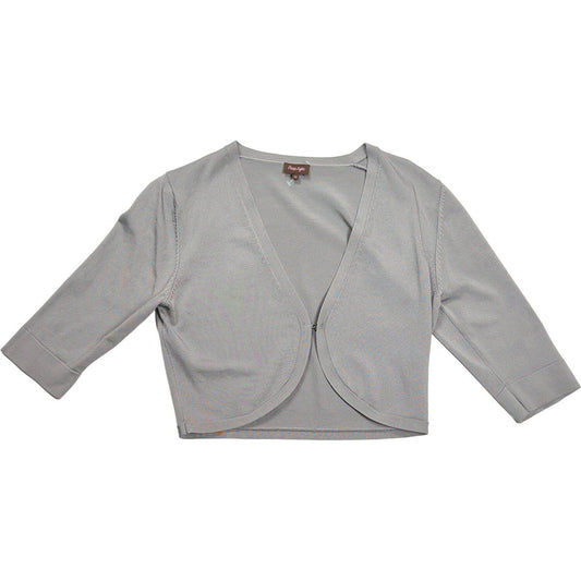 Phase Eight Womens Bolero Cardigan UK 12 Silver Metallic 3/4 Sleeve Wedding – product photo 1 | RewearableUK