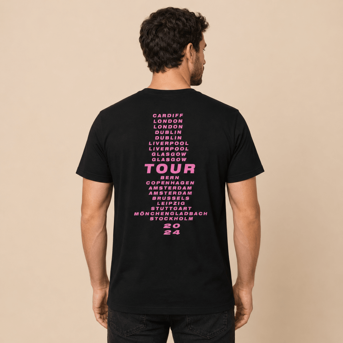 P!NK Rainbow Praise Summer Carnival 2024 T-Shirt XL Black – product photo 2 | RewearableUK