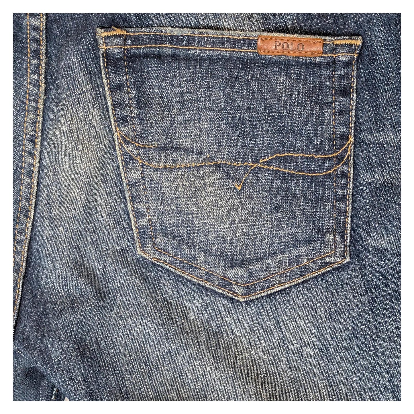 polo ralph lauren womens faded blue stretch skinny denim jeans size 27 by Polo Ralph Lauren – | RewearableUK