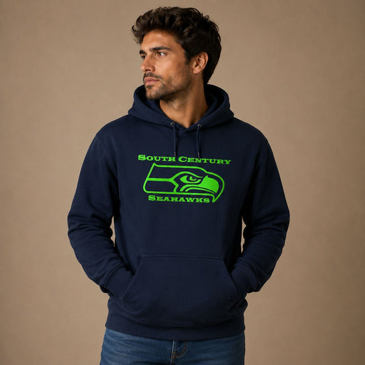 Port & Company South Century Seahawks Hoodie L Navy Dalton 27 – Sweater & Hoodie product photo 1 | RewearableUK