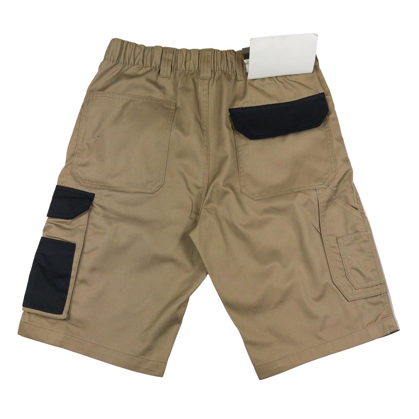 Powerfix Profi Work Shorts Beige Black 32 – New Reflective Pockets by Powerfix – | RewearableUK