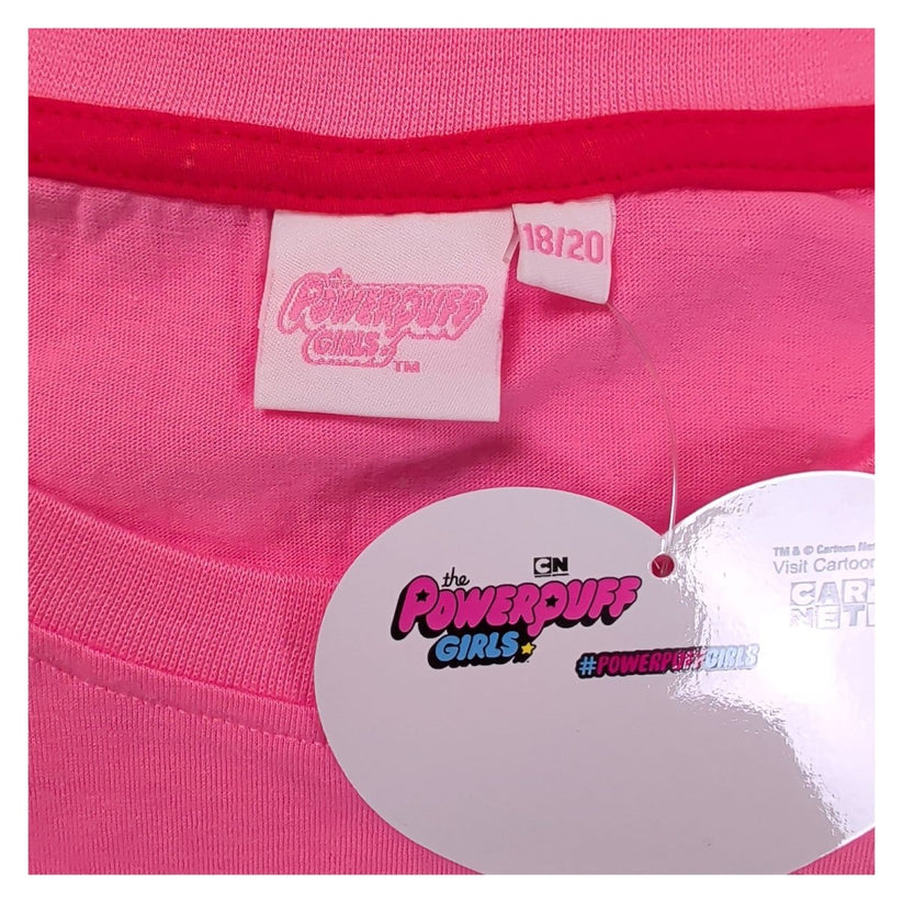 Powerpuff Girls Womens Pink Girls Rule Graphic T-Shirt UK 18-20 Cartoon Network – T-Shirt product photo 8 | RewearableUK