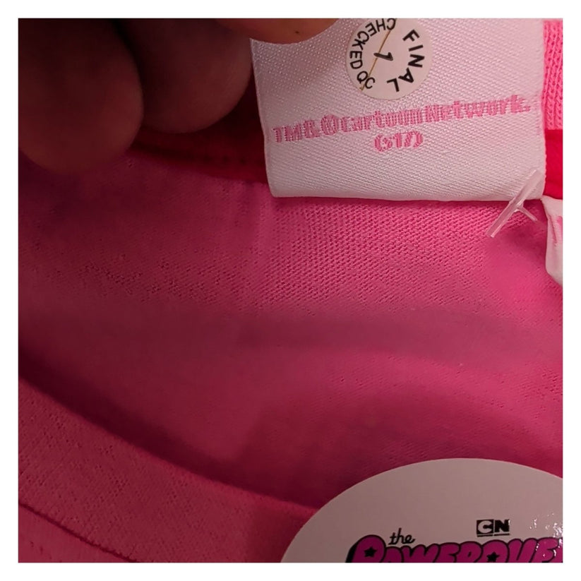 Powerpuff Girls Womens Pink Girls Rule Graphic T-Shirt UK 18-20 Cartoon Network – T-Shirt product photo 9 | RewearableUK