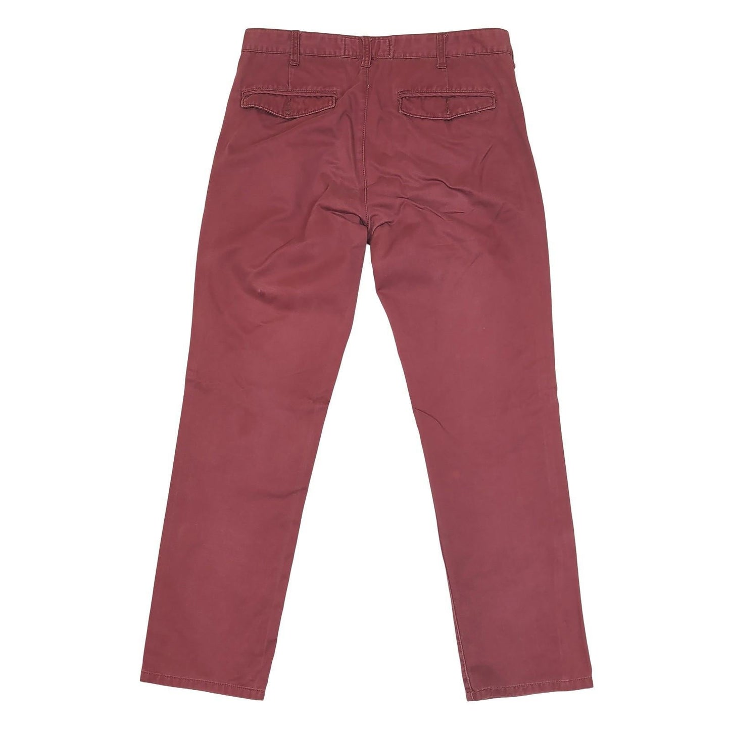 premium apparel gb archive edition mens w32 l30 maroon slim fit chinos pants by matalan – | RewearableUK