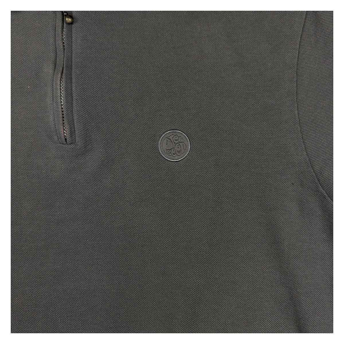Pretty Green Cotton Polo Shirt Grey | Men's Medium by Pretty Green – T-Shirts | RewearableUK