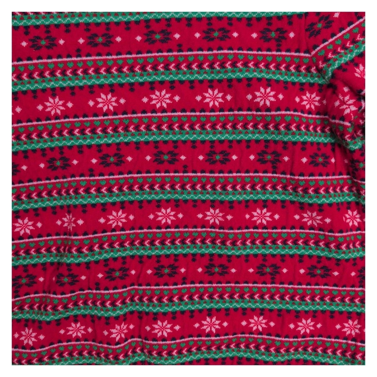 Primark Womens Christmas Jumper M UK 12-14 Red Fair Isle Snowflake Xmas Sweater – product photo 2 | RewearableUK