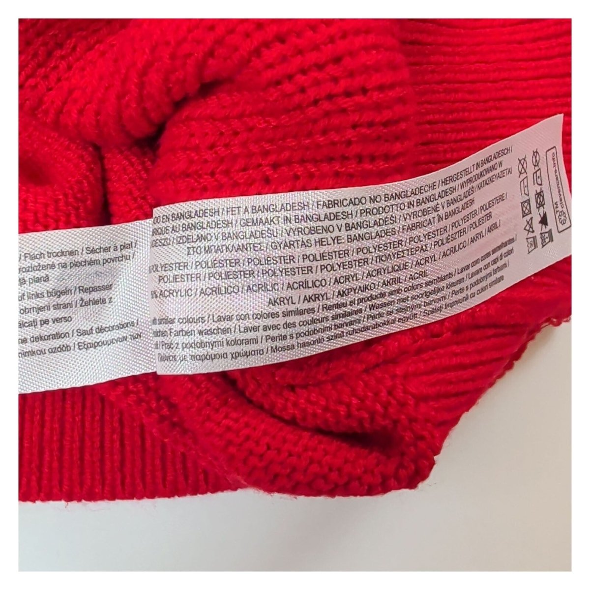 Primark Womens Santa Scooter Christmas Jumper XL Red Pink Sequin – product photo 5 | RewearableUK