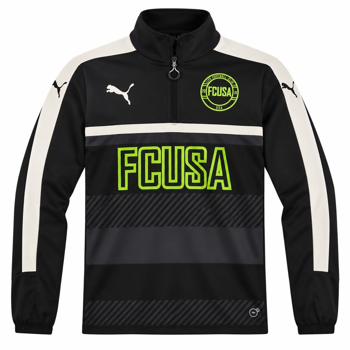 Puma Men's Jacket M Black FCUSA Graphic Sportswear – product photo 1 | RewearableUK